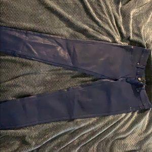 LF carman skinny blue jeans
